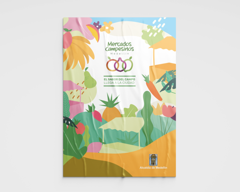 Key Visual Mercados Campesinos Medellín